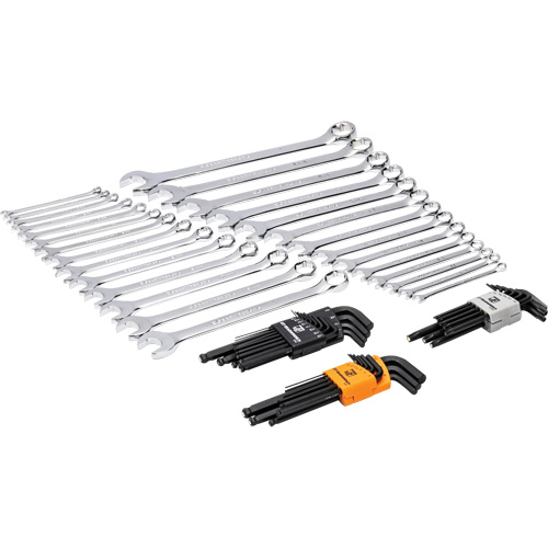 6-Point Combination Wrench and Hex Key Set in Foam Storage Tray Advanced Consulting and Training Ltd.