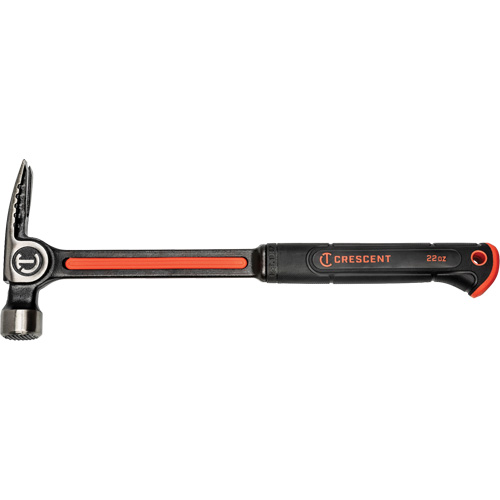 Steel Milled-Face Framing Hammer, 22 oz., Solid Steel Handle, 16" L Advanced Consulting and Training Ltd.