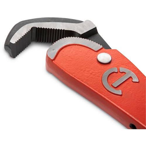 Self-Adjusting Steel Pipe Wrench, 2-1/2" Jaw Capacity, 16" Long, Powder Coated Finish, Non-Ergonomic Handle Advanced Consulting and Training Ltd.