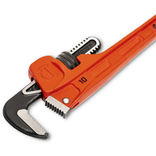 SLIM JAW Pipe Wrench, 1-9/10" Jaw Capacity, 10" Long, Powder Coated Finish, Non-Ergonomic Handle Advanced Consulting and Training Ltd.