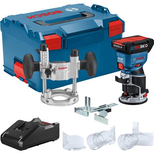 Ensemble de toupie &agrave; paume sans balai Colt avec bloc-pile CORE18V 4 Ah & base de plongeur Advanced Consulting and Training Ltd.