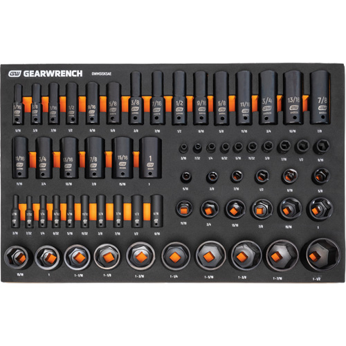 Jeu d'outils de m&eacute;canicien dans des plateaux modulaires en mousse avec conteneur de rangement, 247 morceaux Advanced Consulting and Training Ltd.