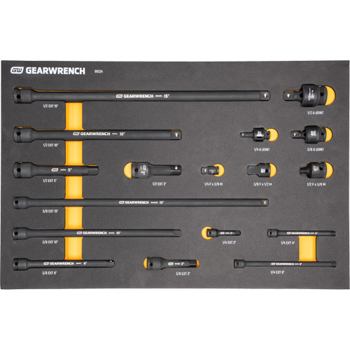 Jeu d'outils de m&eacute;canicien dans des plateaux modulaires en mousse avec conteneur de rangement, 247 morceaux Advanced Consulting and Training Ltd.