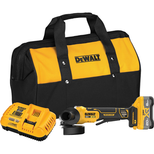Meuleuse angulaire sans balai et sans fil MAX* XR avec XR POWERPACK, Roue de 4-1/2" - 5", 20 V Advanced Consulting and Training Ltd.