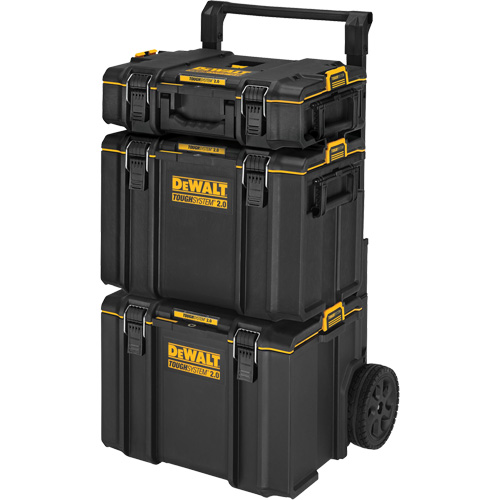 Syst&egrave;me de rangement sur roues TOUGHSYSTEM 2.0, 24" x 20-2/5" x 34-1/2", Noir/Jaune Advanced Consulting and Training Ltd.