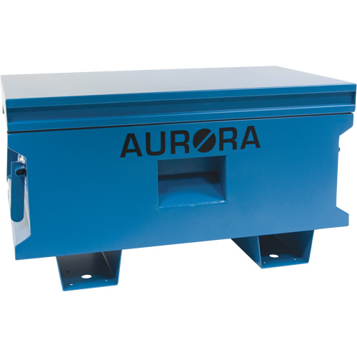 Jobsite Tool Box, 33" x 20-3/10" x 18-3/10", Steel, Blue Advanced Consulting and Training Ltd.