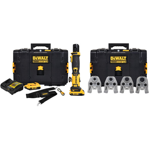 Compact Press Tool Kit with CTS Jaws, 1/2" - 1-1/4", Power Driven Advanced Consulting and Training Ltd.
