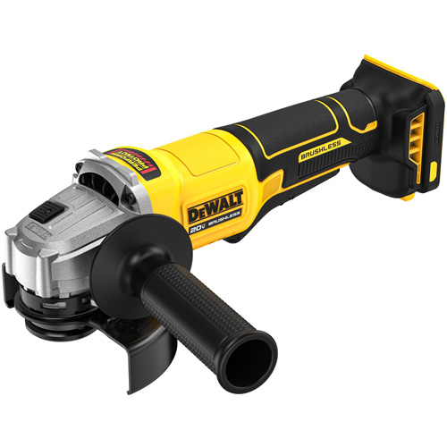 Brushless Cordless Paddle-Switch Grinder (Tool Only), 4-1/2" Wheel, 20 V Advanced Consulting and Training Ltd.