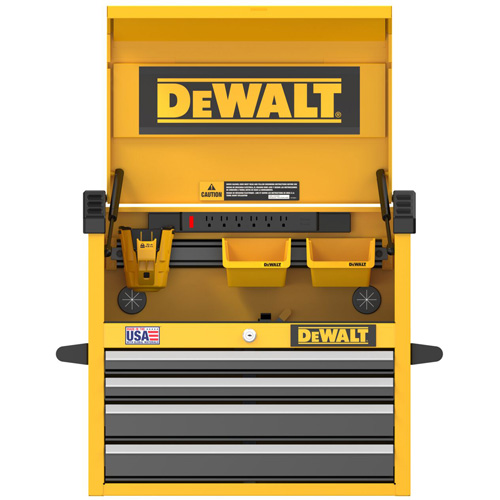 Heavy-Duty Tool Chest, 26" W, 4 Drawers, Yellow Advanced Consulting and Training Ltd.