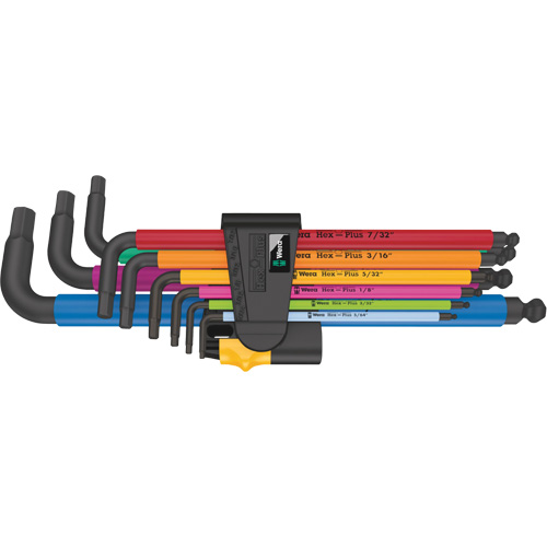 950/9 Hex-Plus Multicolour L-Key Set, 9 Pcs., Imperial Advanced Consulting and Training Ltd.