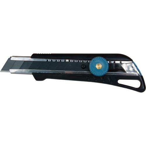 18mm Professional Knife with Ratchet, Stainless Steel, Heavy-Duty, Plastic Handle Advanced Consulting and Training Ltd.