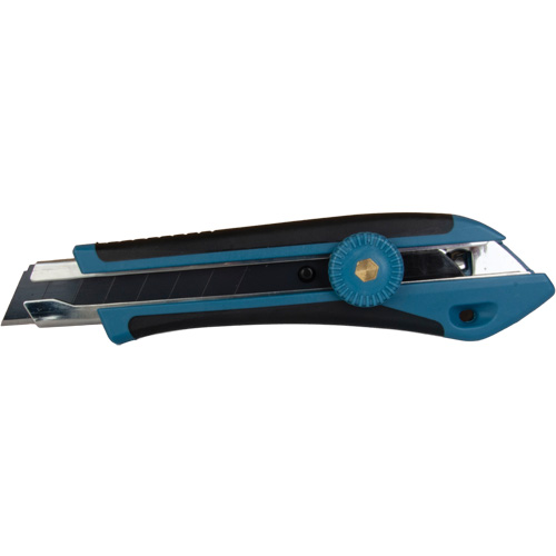 Couteau professionnel de 18 mm, Acier inoxydable, Robuste, Prise en Caoutchouc Advanced Consulting and Training Ltd.