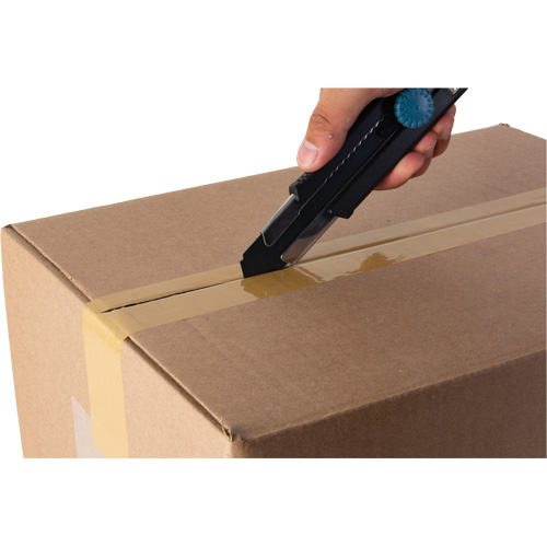 Couteau r&eacute;tractable de 25 mm, Acier inoxydable, Robuste, Prise en Caoutchouc Advanced Consulting and Training Ltd.