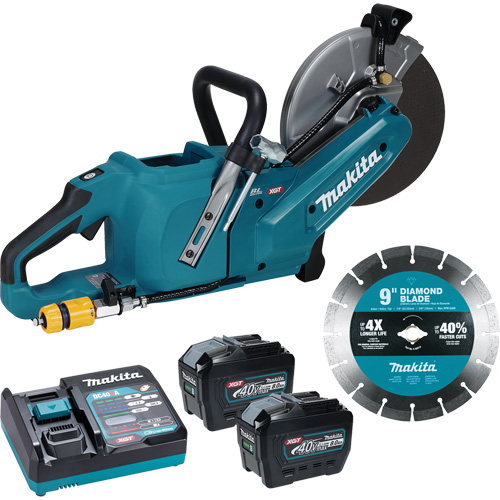 40Vmax XGT Brushless Power Cutter with 8.0Ah Batteries Kit, 9", 40 V Advanced Consulting and Training Ltd.