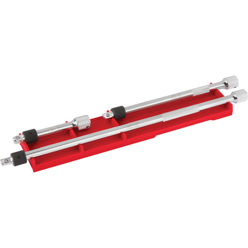 Locking Extension Set, 1/4" Drive, Chrome Finish, 3 Pcs Advanced Consulting and Training Ltd.