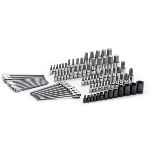 Jeu de forets SAE/m&eacute;triques, Torx externe/Hexagonale/Sph&egrave;re hexagonale/Torx/Torx inviolable, Prise 1/4"/3/8"/1/2", 84 mr Advanced Consulting and Training Ltd.