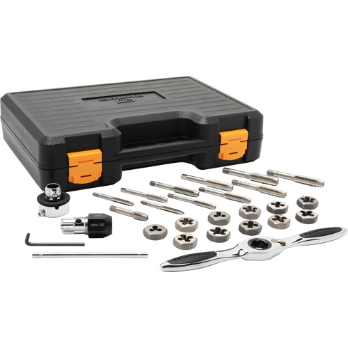 SAE Ratcheting Tap & Die Set, 27 Pieces Advanced Consulting and Training Ltd.