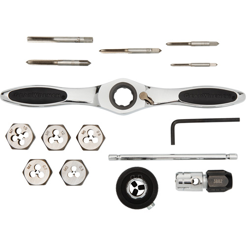Metric Ratcheting Tap & Die Set, 15 Pieces Advanced Consulting and Training Ltd.