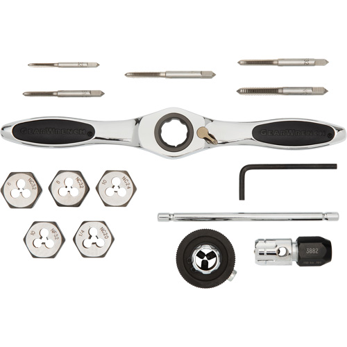 SAE Ratcheting Tap & Die Set, 15 Pieces Advanced Consulting and Training Ltd.