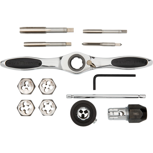 SAE Ratcheting Tap & Die Set, 13 Pieces Advanced Consulting and Training Ltd.