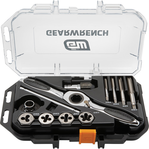 SAE Ratcheting Tap & Die Set, 13 Pieces Advanced Consulting and Training Ltd.