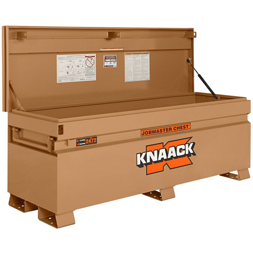Coffre de chantier mod&egrave;le 2472 avec cadenas, 72" x 24" x 28-1/4", Acier, Havane Advanced Consulting and Training Ltd.