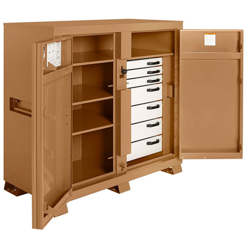 Armoire de chantier mod&egrave;le 112 avec cadenas, Acier, 54,9 pi³, Havane Advanced Consulting and Training Ltd.