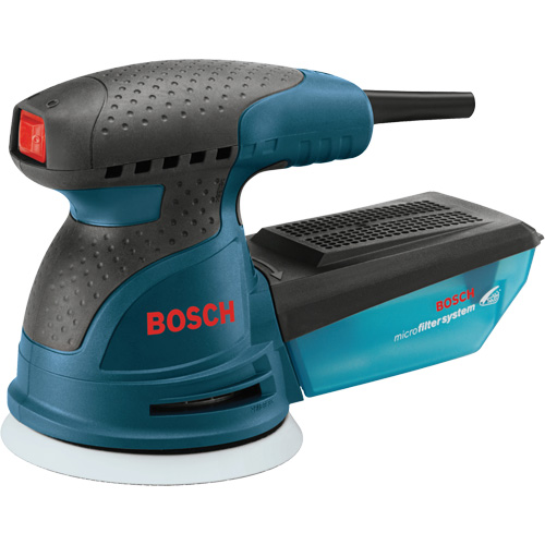Palm Random Orbit Sander/Polisher, 5" Sand Paper, 2.5 A, 120 V Advanced Consulting and Training Ltd.