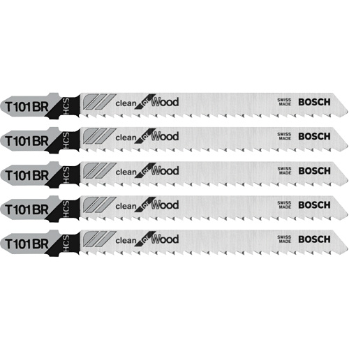 Lame de scie sauteuse Basic for Wood, Tige en T, 4" lo, 10 dents par pouce Advanced Consulting and Training Ltd.