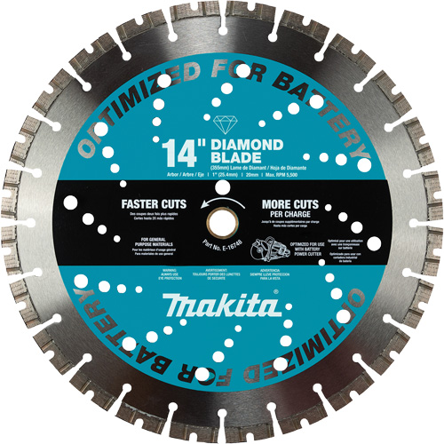General Purpose Thin Kerf Diamond Blade, 14", Brick/Concrete/Stone Use Advanced Consulting and Training Ltd.