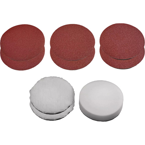 9-Piece Polishing & Sanding Kit, 7" Dia. Advanced Consulting and Training Ltd.
