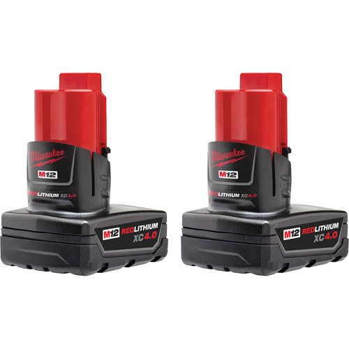 Batteries M12 REDLITHIUM XC 4.0, Lithium-ion, 12 V, 4 Ah Advanced Consulting and Training Ltd.