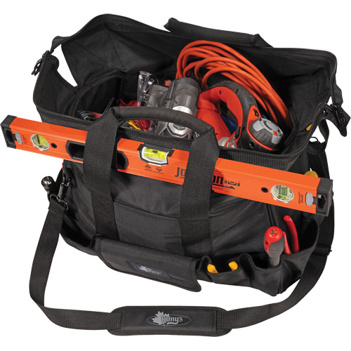 Phantom Collection 18" Contractor's Tool Bag, Ballistic Polyester, 25 Pockets, Black Advanced Consulting and Training Ltd.