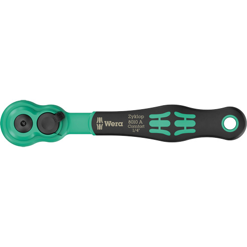 Cl&eacute; &agrave; cliquet Zyklop Comfort avec levier dinversion, Prise de 1/4", Poign&eacute;e Ergonomique Advanced Consulting and Training Ltd.