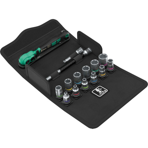 Jeu de cl&eacute; &agrave; cliquet SA 13 Zyklop Comfort avec levier dinversion, 15 Mcx, Prise de 1/4" Advanced Consulting and Training Ltd.