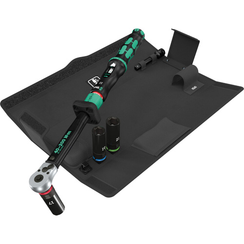 Ensemble cl&eacute; dynamom&eacute;trique Click-Torque Lock C 3 jeu 1 pour changement de roue, 6 Mcx, Prise de 1/2", Profond Advanced Consulting and Training Ltd.