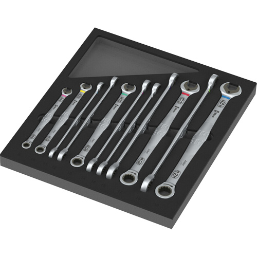 Insert en mousse 9735 pour jeu 6007 Joker 1, Combinaison &agrave; cliquet, 12 morcea Advanced Consulting and Training Ltd.