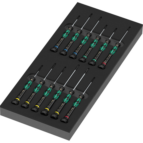 Foam Insert Kraftform Micro Screwdriver Set 2, 13 Pcs. Advanced Consulting and Training Ltd.