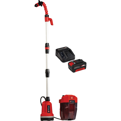 Cordless Clean Water Rain Barrel Pump with 4Ah Battery & Charger Starter Kit, 18 V, 792.5 GPH Advanced Consulting and Training Ltd.