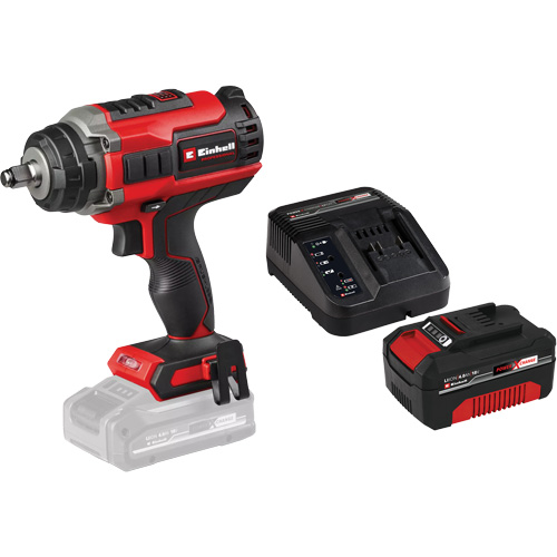 Cl&eacute; &agrave; chocs professionnelle sans fil avec batterie 4 Ah PXC et ensemble de d&eacute;part de chargeur, 18 V, Mandrin 1/2" Advanced Consulting and Training Ltd.