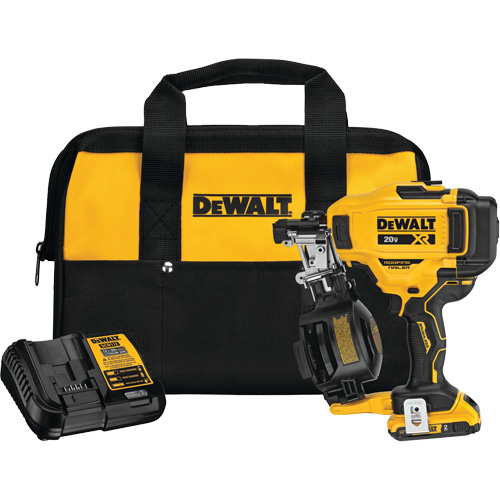 Ensemble de cloueuse 15° sans fil pour bobine de toiture, 20 V, Lithium-ion Advanced Consulting and Training Ltd.