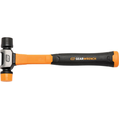 Soft Face Hammer, 16 oz. Head Weight, Plain Face, Solid Steel Handle, 12-1/4" L Advanced Consulting and Training Ltd.