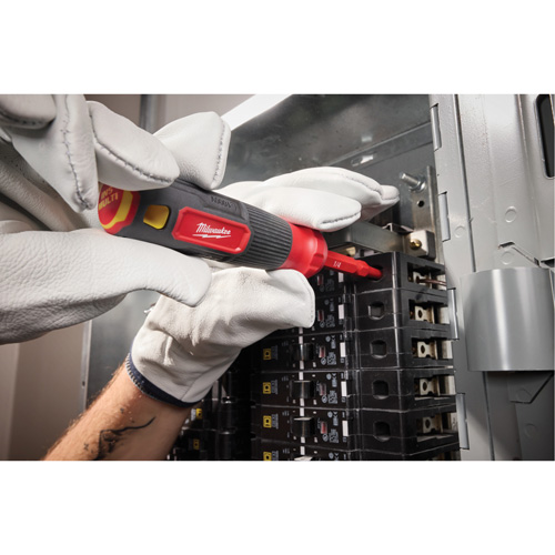2-in-1 1000V Insulated Flip Shank Multi-Bit Screwdriver, 8-4/5" L, Cushion Grip Handle Advanced Consulting and Training Ltd.