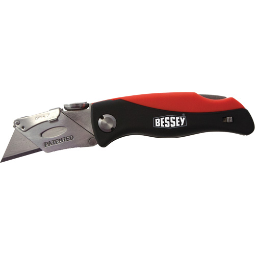 Folding Utility Knife, 2-3/8" Blade, Plastic/Cushion Handle Advanced Consulting and Training Ltd.