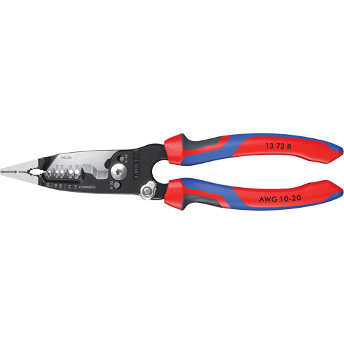 Forged Wire Stripper with KNIPEXTEND Handle, 8" L, 10 - 20 AWG Advanced Consulting and Training Ltd.