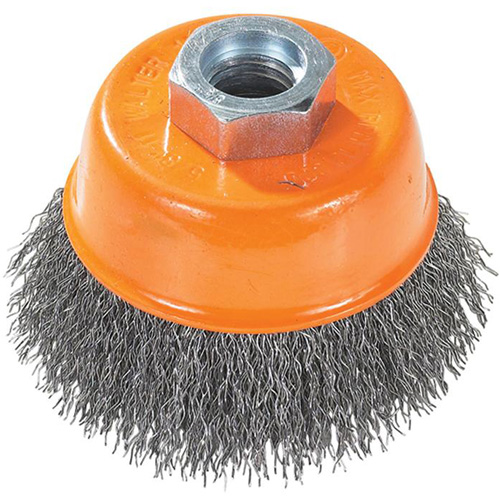Crimped Wire Cup Brush with Ring Advanced Consulting and Training Ltd.
