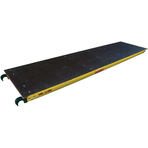Composants pour &eacute;chafaudages la tour en fibre de verre, Fibre de verre, 8' lo x 94-1/2" la Advanced Consulting and Training Ltd.