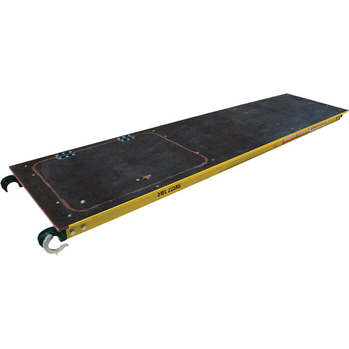 Composants pour &eacute;chafaudages la tour en fibre de verre, Fibre de verre, 8' lo x 94-1/2" la Advanced Consulting and Training Ltd.
