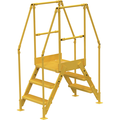 Crossover Ladder, 66-1/2" Overall Span, 30" H x 36" D, 24" Step Width Advanced Consulting and Training Ltd.