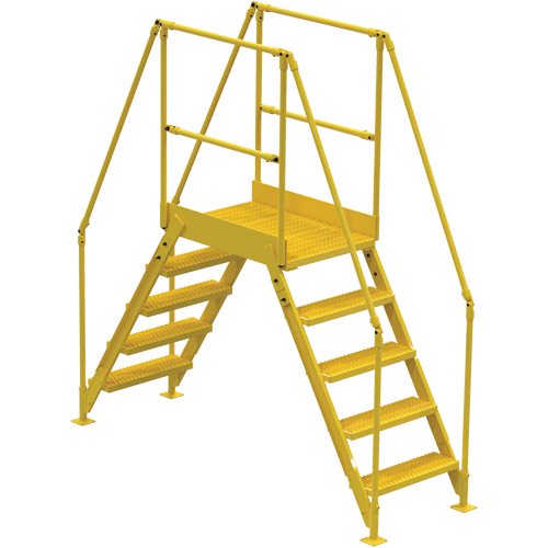 Crossover Ladder, 91-1/2" Overall Span, 50" H x 36" D, 24" Step Width Advanced Consulting and Training Ltd.
